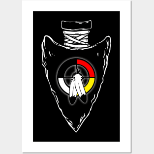 ARROWHEAD 7 (MEDICINE WHEEL) Posters and Art